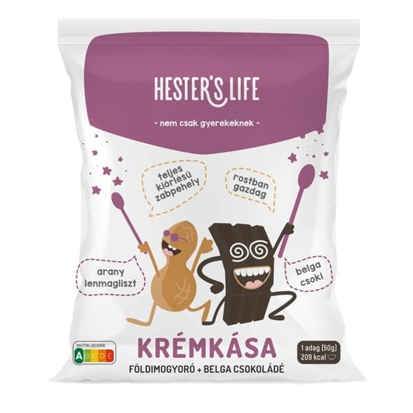 Hester's Life Földimogyorós-belgacsokis krémkása