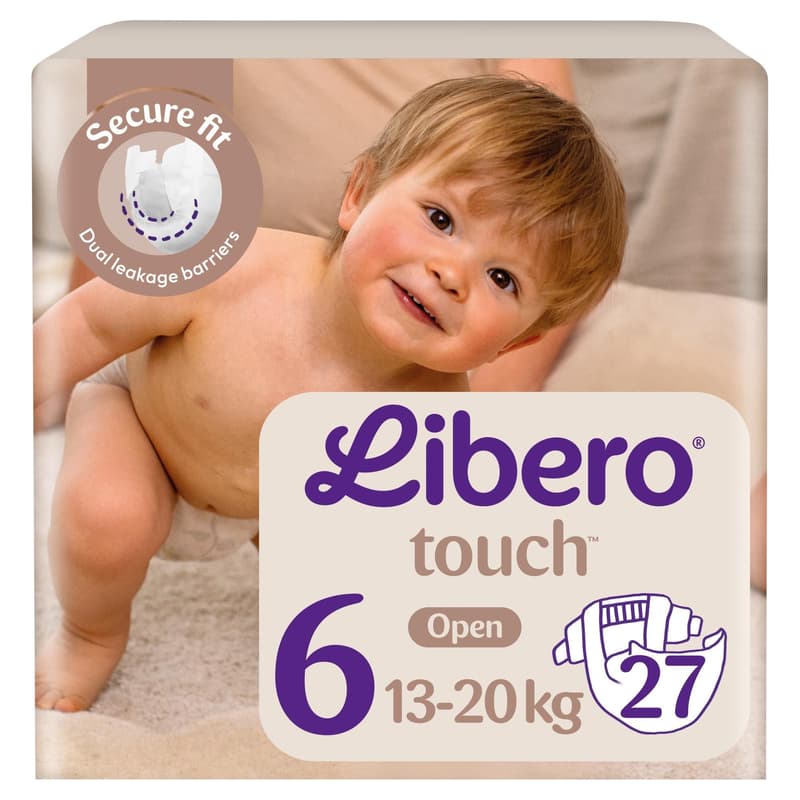 Libero Touch 6 open diaper 13-20 kg (size 6)