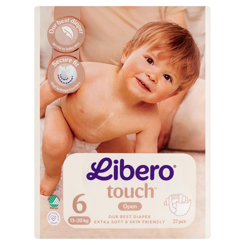 Libero Touch 6 open diaper 13-20 kg (size 6)