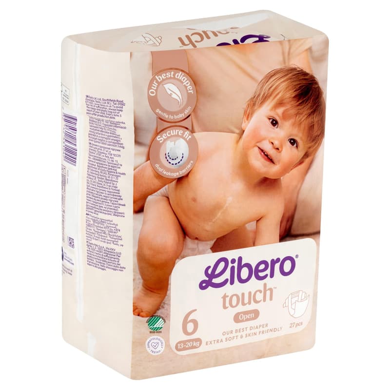 Libero Touch 6 open diaper 13-20 kg (size 6)