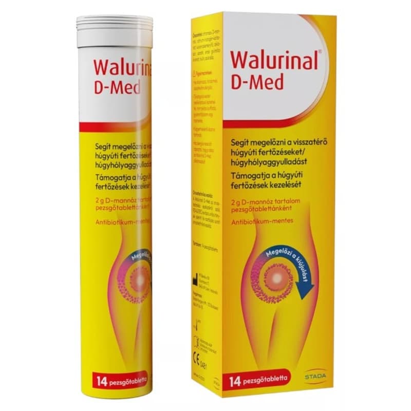 Walurinal D-Med pezsgőtabletta 14 db