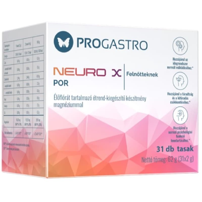 ProGastro Neuro X étrendkiegészítő por 31 db