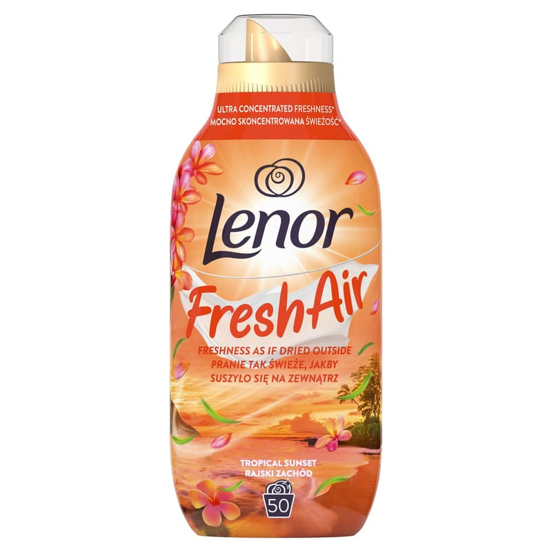 Lenor Fresh Air Effect Tropical Sunset 50 mosáshoz, 700 ml