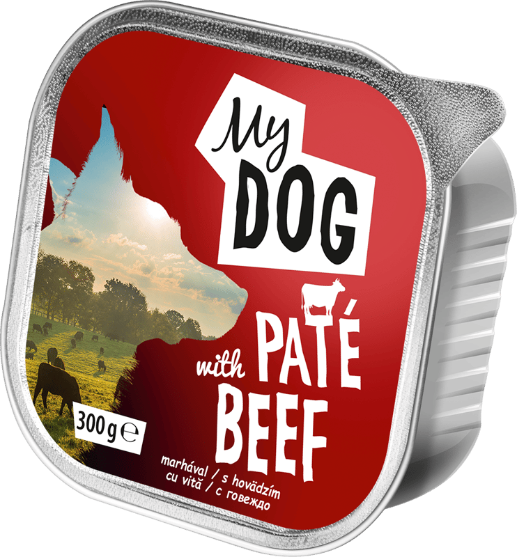 MyDog Pate with Beef 300g