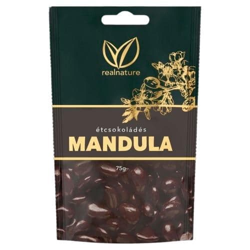 Real Nature dark chocolate-cinnamon almond 75 g