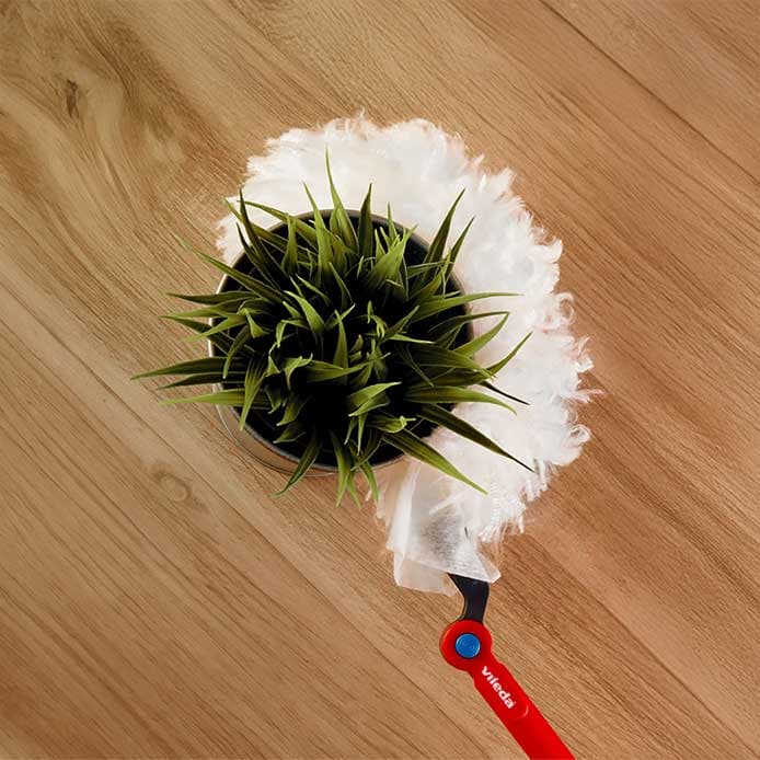 Vileda Flex&Catch long handle duster kit