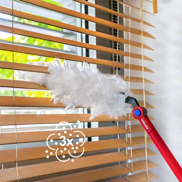 Vileda Flex&Catch long handle duster kit