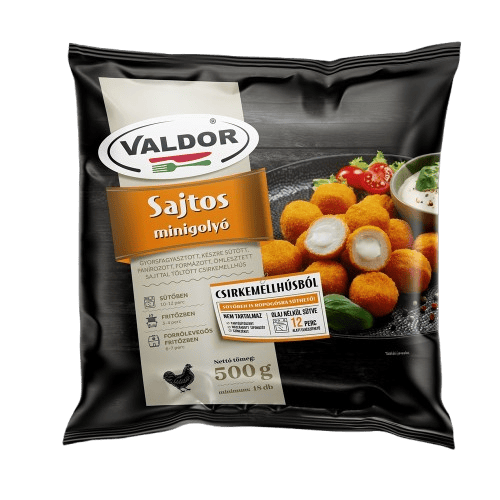 VALD.FR.BREAD.CH.MINIBALL CHEESE 16X500G