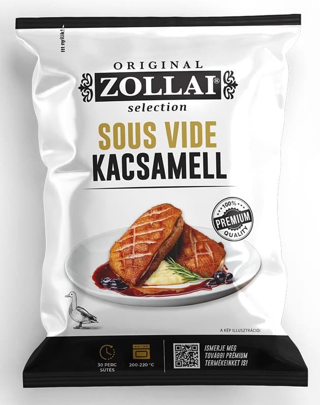 Zollai Sous-vide duck breast fillet with rosemary and garlic