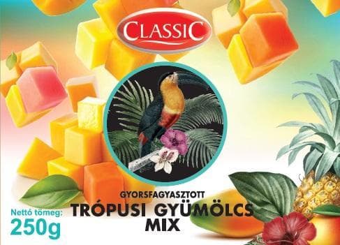 Classic tropical mix in box 250g