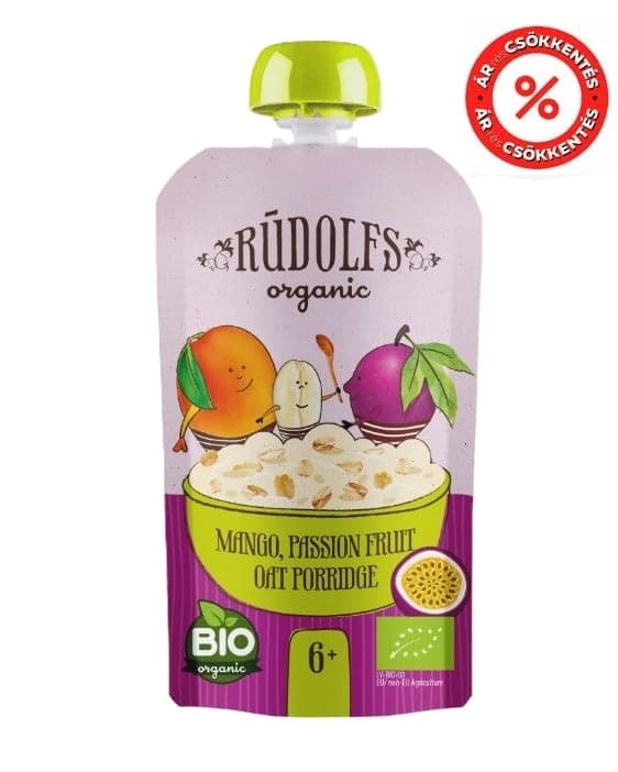 Rudolfs-Bio mango-passion fruit porridge 6 months/110 g