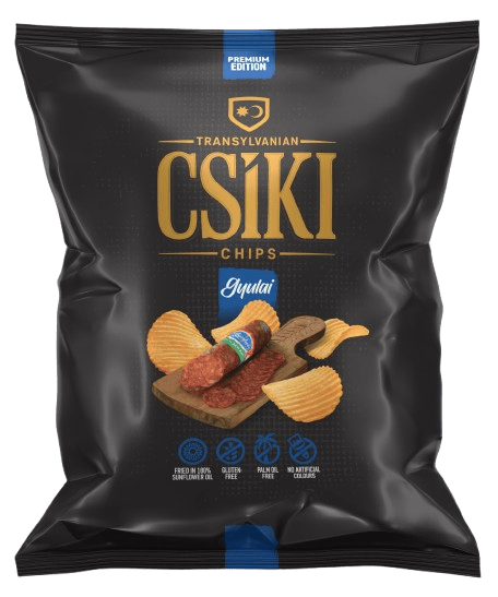 Csíki Chips Gyulai sausage flavoured