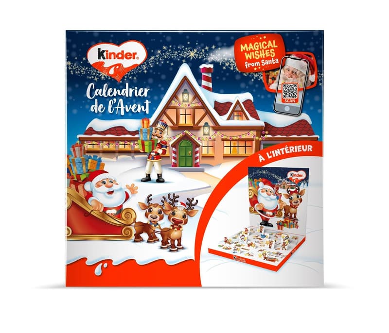 Kinder Advent Calendar G123x18 CHR