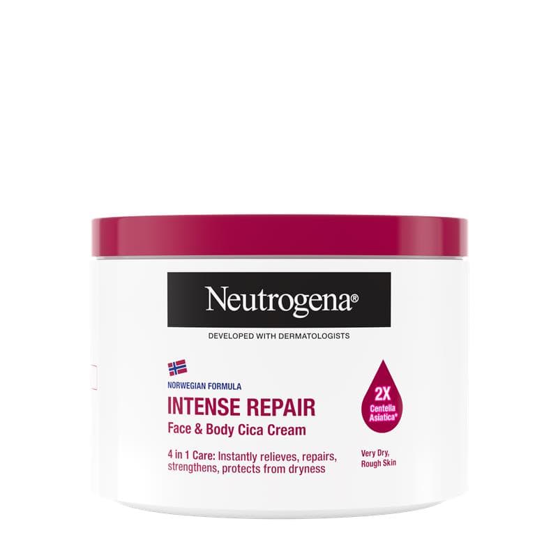 Neutrogena® Intense Repair CICA krém arcra és testre 400 ml