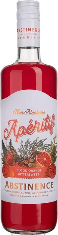 Abstinence Blood Orange Alcohol Free Aperitif