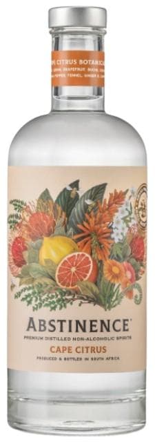 Abstinence Cape Citrus Alcohol Free Distilled Spirit