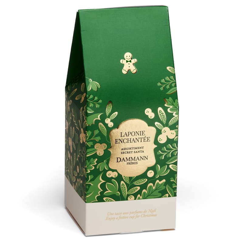 Dammann "Laponie enchantee" loose tea and tea jelly gift box