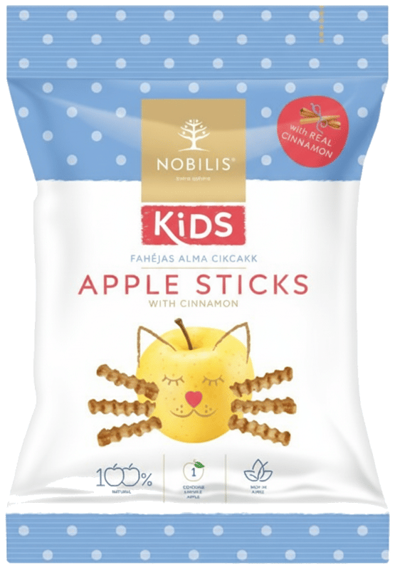 KIDS APPLE STICKS WITH CINNAMON 15G