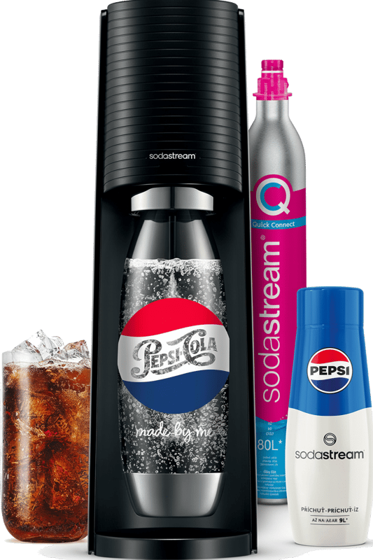 Sodastream SM TERRA Black Pepsi Megapack