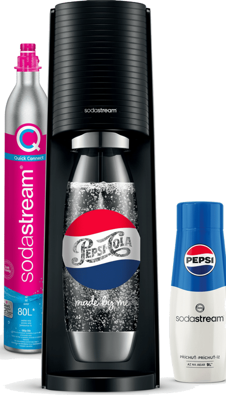 Sodastream SM TERRA Black Pepsi Megapack