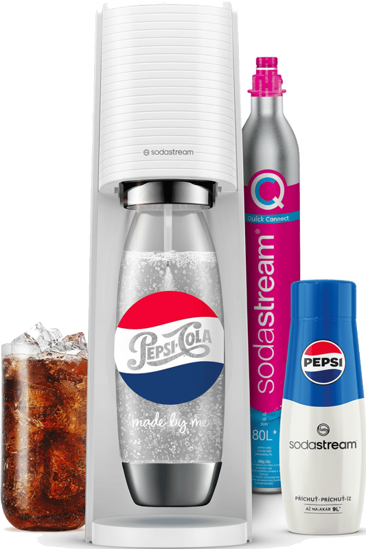 Sodastream SM TERRA White Pepsi Megapack