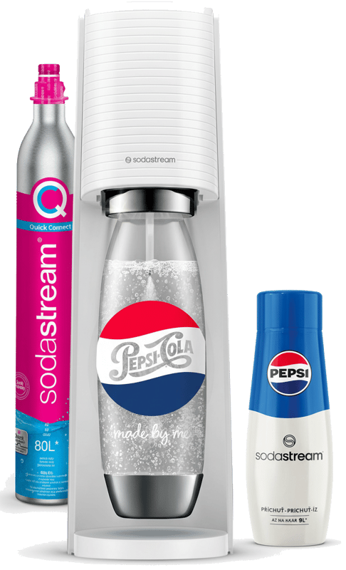 Sodastream SM TERRA White Pepsi Megapack