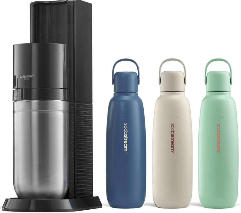 Sodastream BO Fizz & Go Cool 0.9 l Sötétkék palack