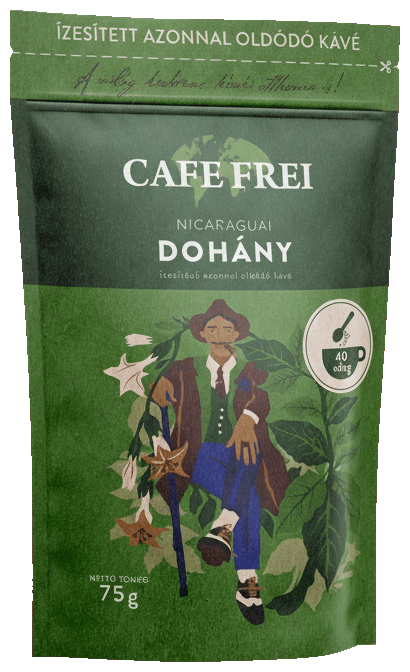 Cafe Frei Tobacco flavoured instant coffee 75g