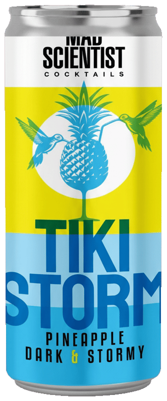 Mad Scientist - TIKI STORM - Rum Pineapple Dark & Stormy
