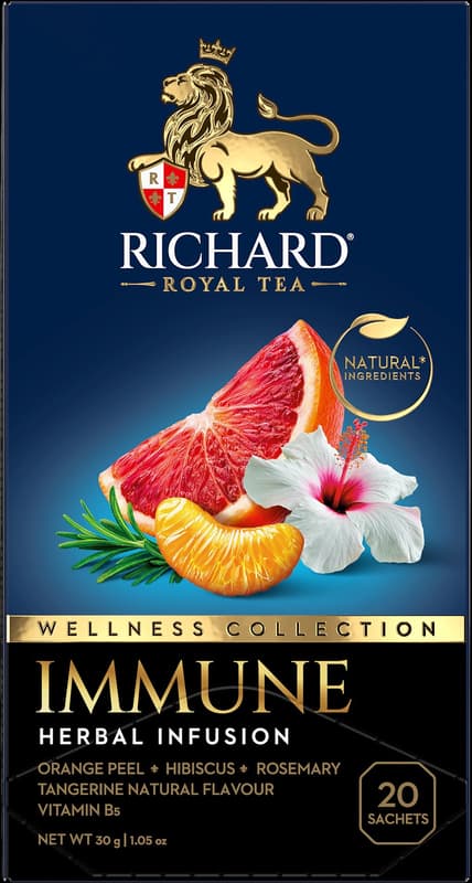 RICHARD IMMUNE tea drink, 20 sachets