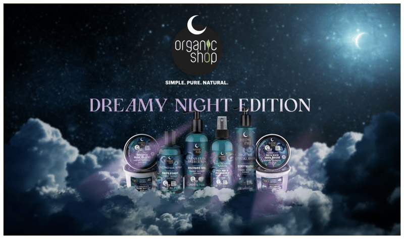Organic Shop Sleeping Deep Pillow And Body Mist For Dreamy Nights, 170 ml