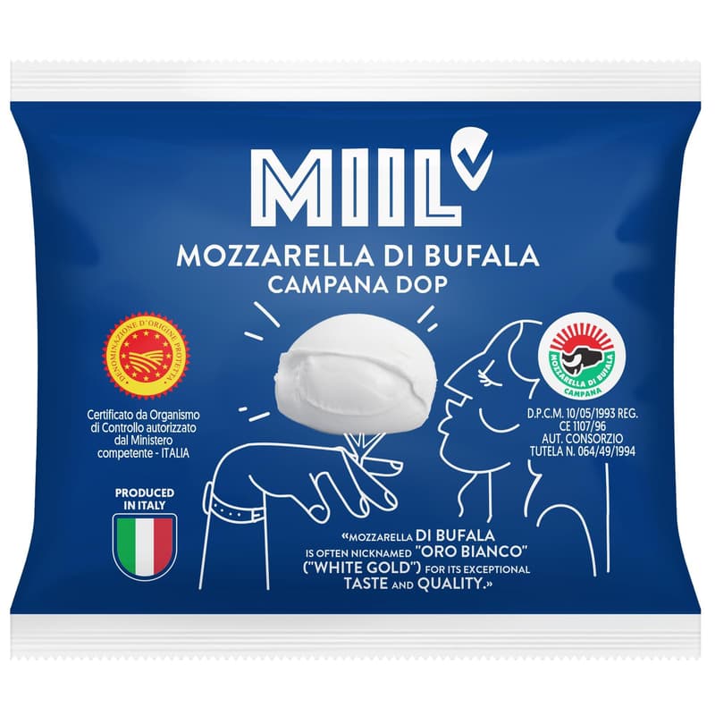 Miil Mozarella Di Bufala Campana DOP
