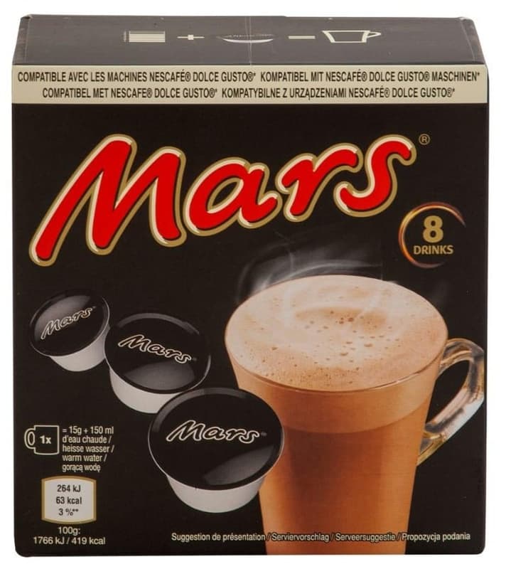 Mars Dolce Gusto compatible hot chocolate 8x15g