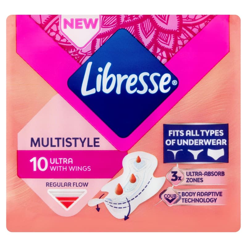 Libresse Ultra Normal multistyle sanitary pads