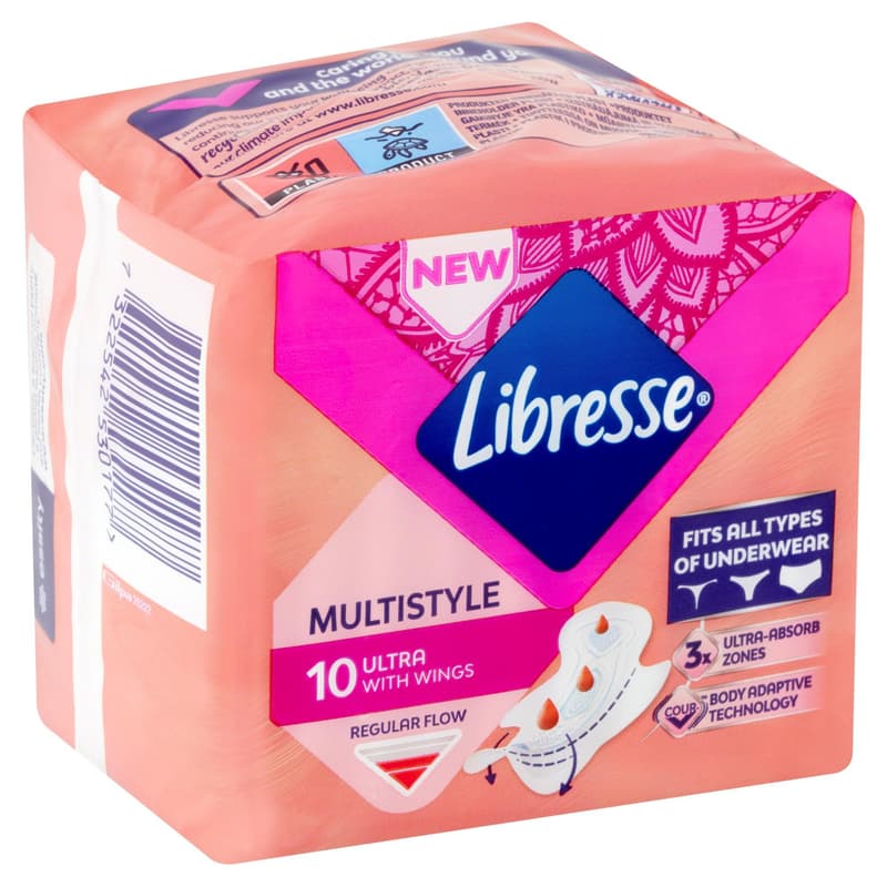 Libresse Ultra Normal multistyle sanitary pads