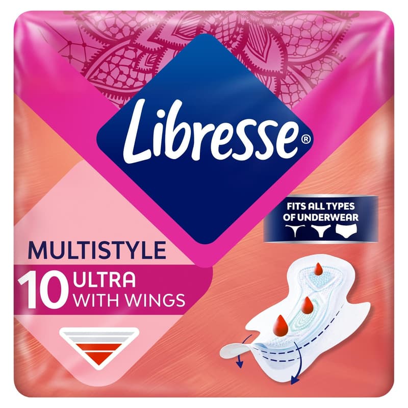 Libresse Ultra Normal multistyle sanitary pads