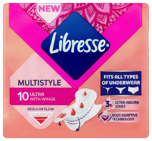 Libresse Ultra Normal multistyle sanitary pads