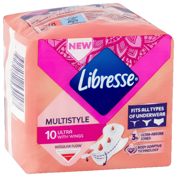 Libresse Ultra Normal multistyle sanitary pads