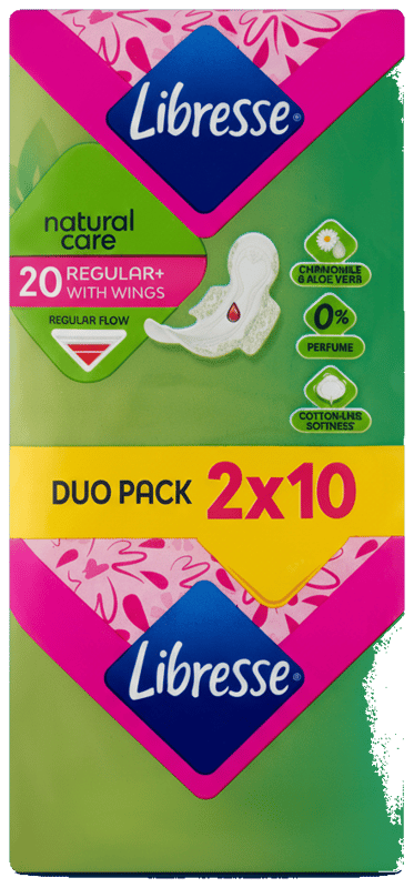 Libresse Natural Care Ultra Normal sanitary pads Economy pack
