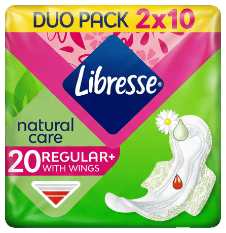Libresse Natural Care Ultra Normal sanitary pads Economy pack