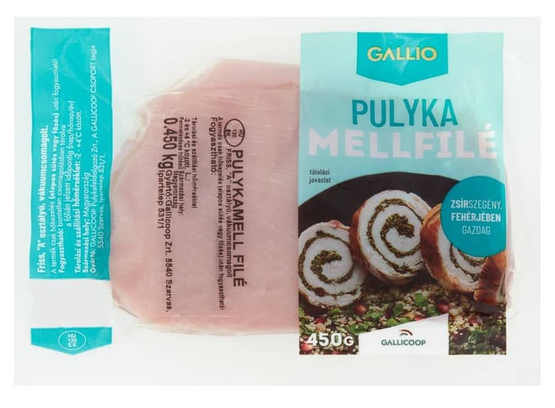 Gallio turkey breast 450gr