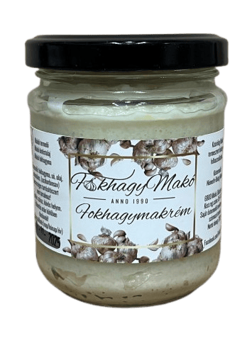 FokhagyMakó Natúr fokhagymakrém