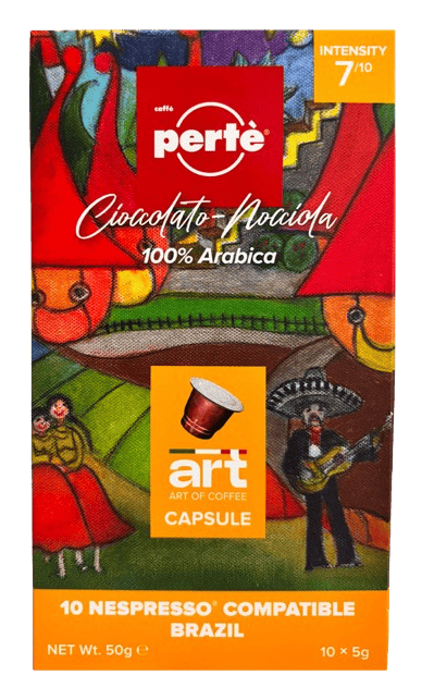 Caffé Perté Art Of Coffee Capsule Coffee Brazil 10pcs/box