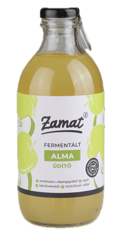 Flavor Fermented apple soft drink