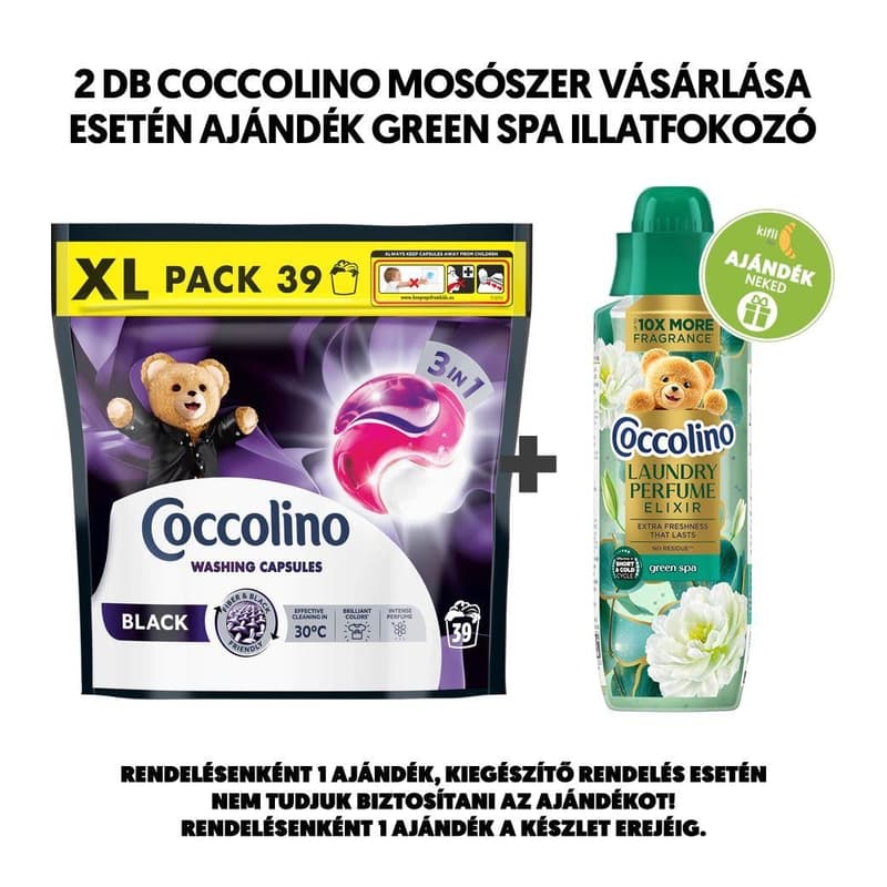 Coccolino Black Washing Capsules 39 Washes