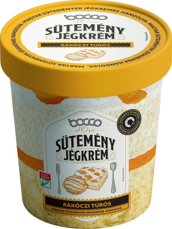 Rákóczi túrós ice cream