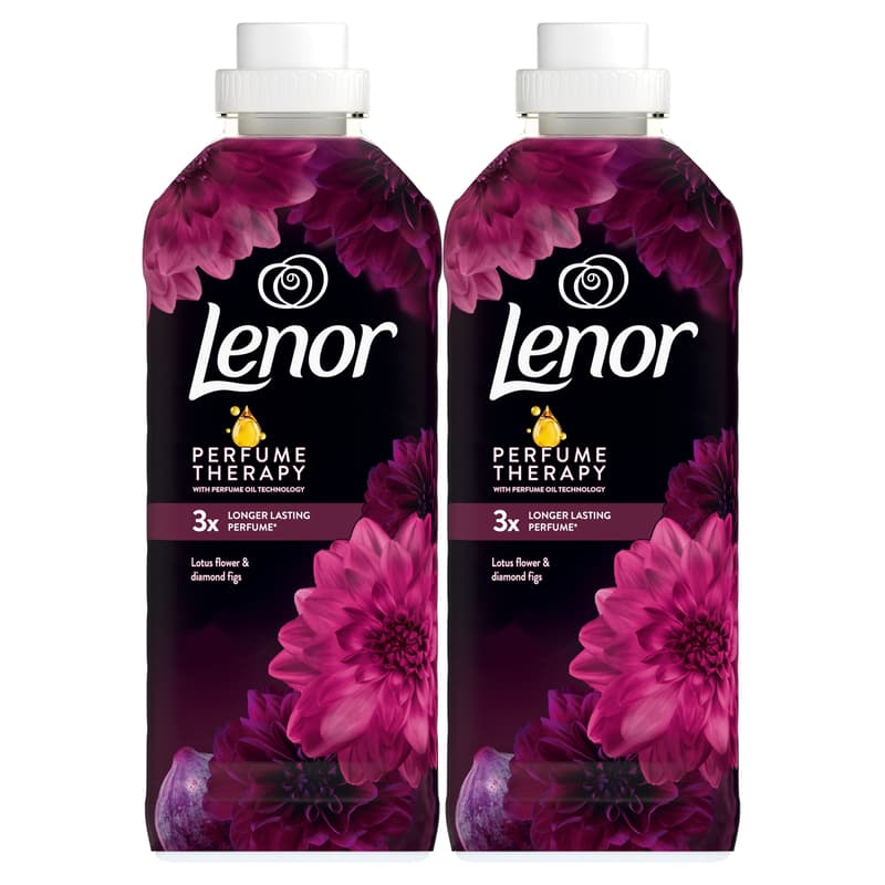 Lenor Fabric Softener Lotus Flower for 94 washes, 2x987 ml