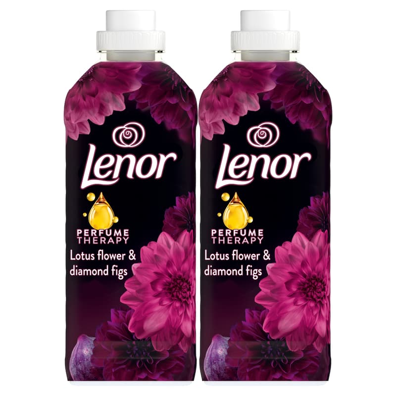 Lenor Fabric Softener Lotus Flower for 94 washes, 2x987 ml