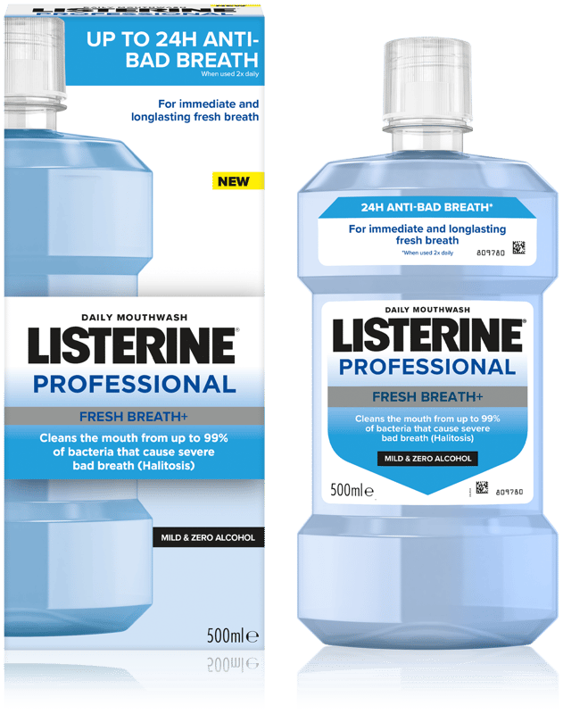 Listerine Professional Fresh Breath+