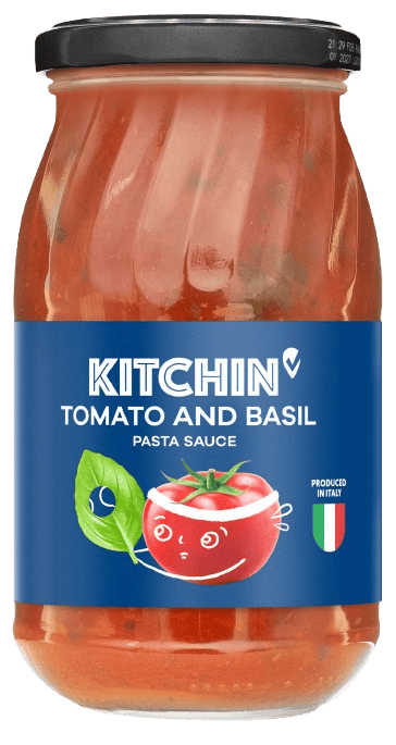Kitchin Bazsalikomos Tészta Szósz